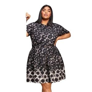 Target x Thakoon Shibori Button-Front Shirt Dress | Size 3X | NWT